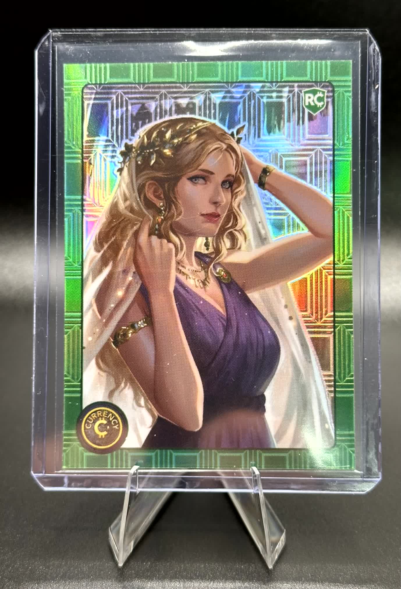 Cardsmiths Series 4 - Helen of Troy #7 - Emerald 21/99