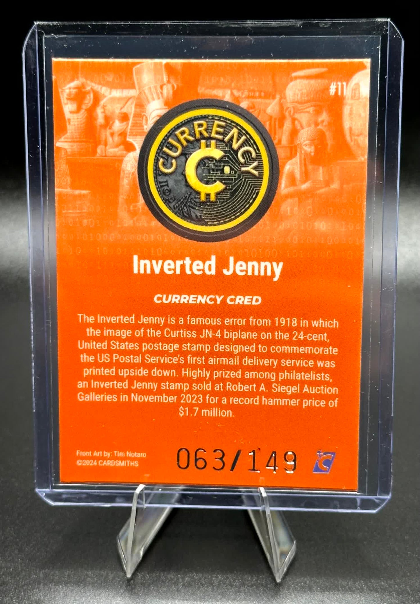Cardsmiths Series 4 - Inverted Jenny #11 - Beryl 63/149