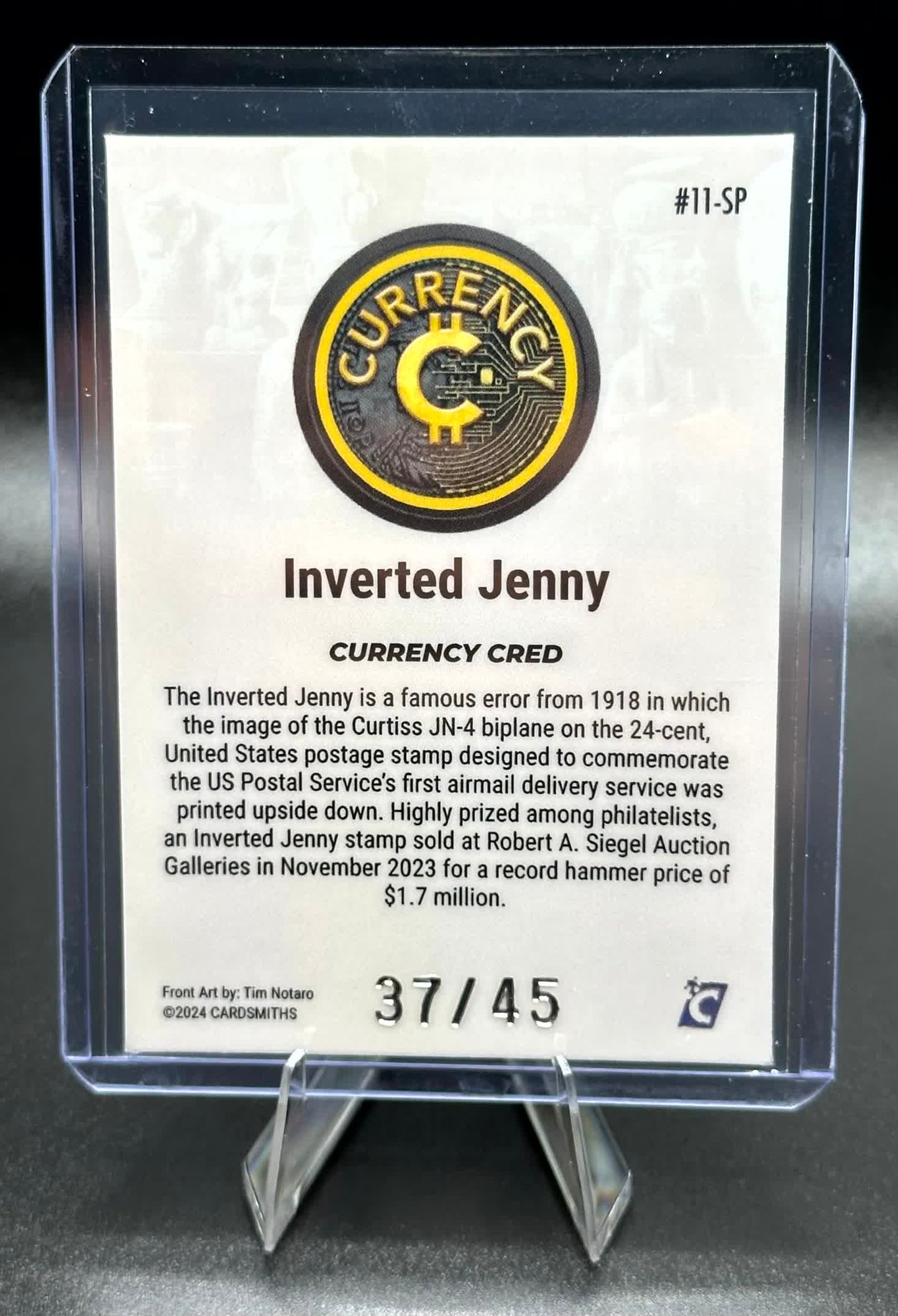 Cardsmiths Series 4 - Inverted Jenny #11-SP - Opal 37/45
