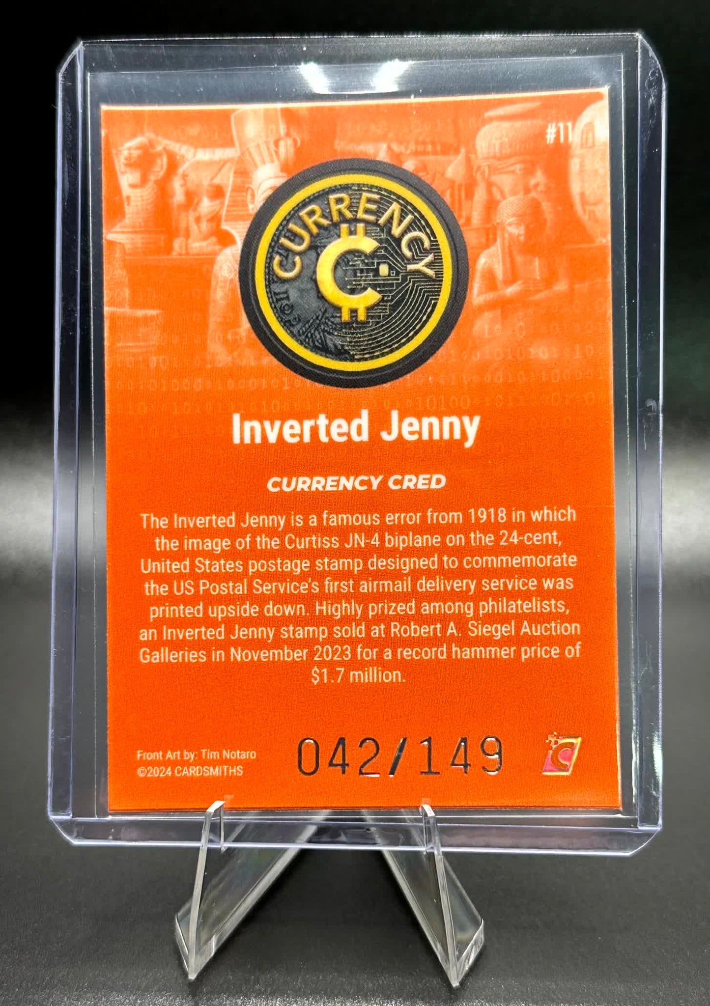 Cardsmiths Series 4 - Inverted Jenny #11 - Beryl 42/149