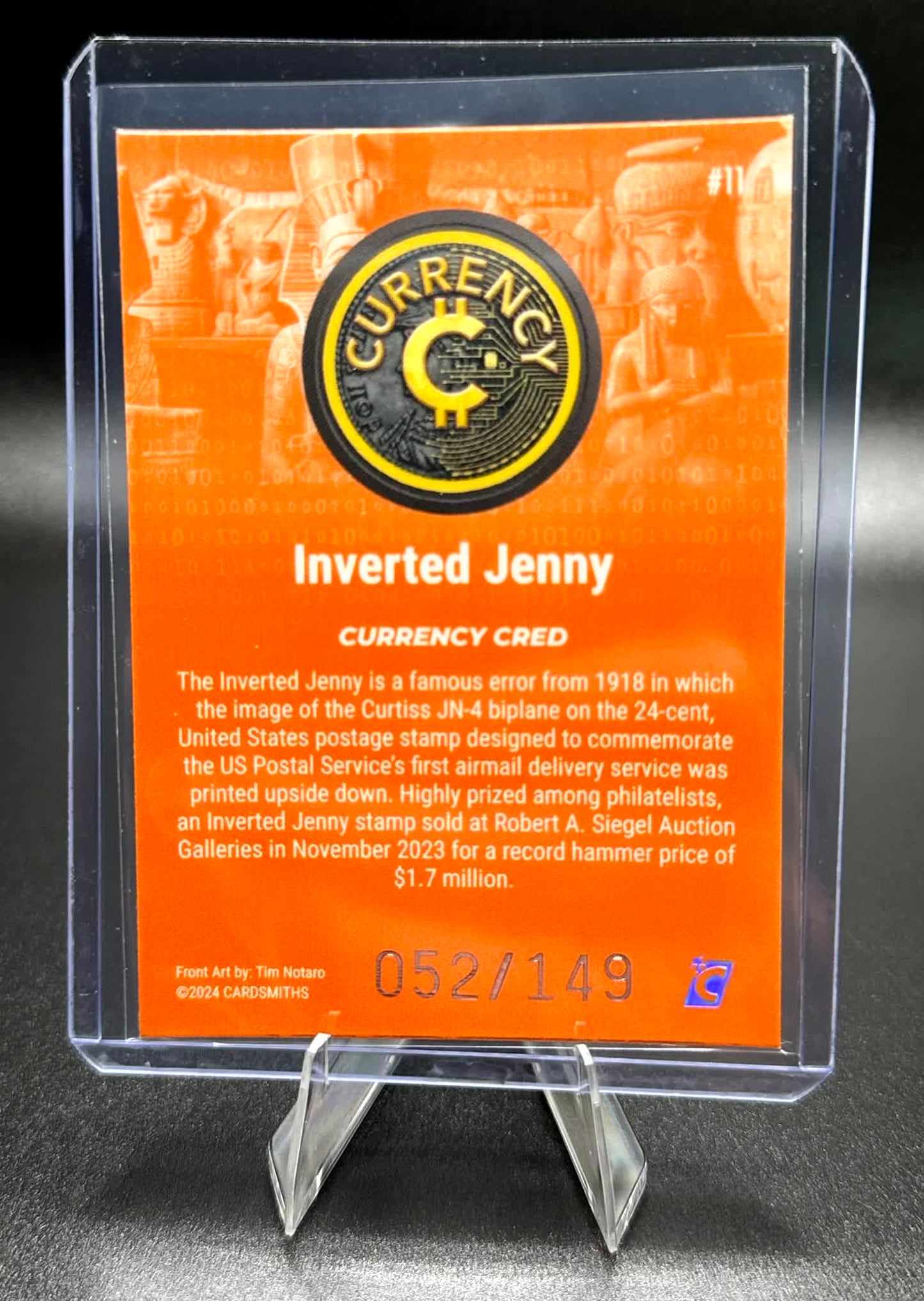 Cardsmiths Series 4 - Inverted Jenny #11 - Beryl 52/149