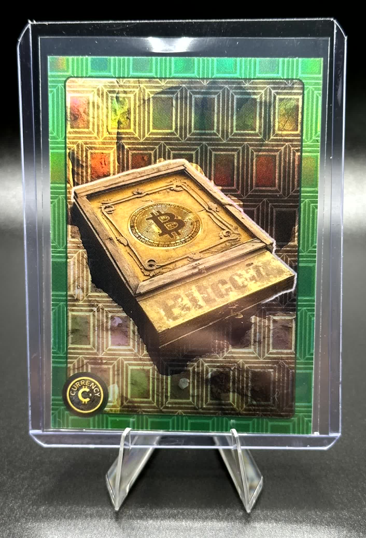 Cardsmiths Series 4 - Bitcoin (Safe) #50 - Emerald 32/99