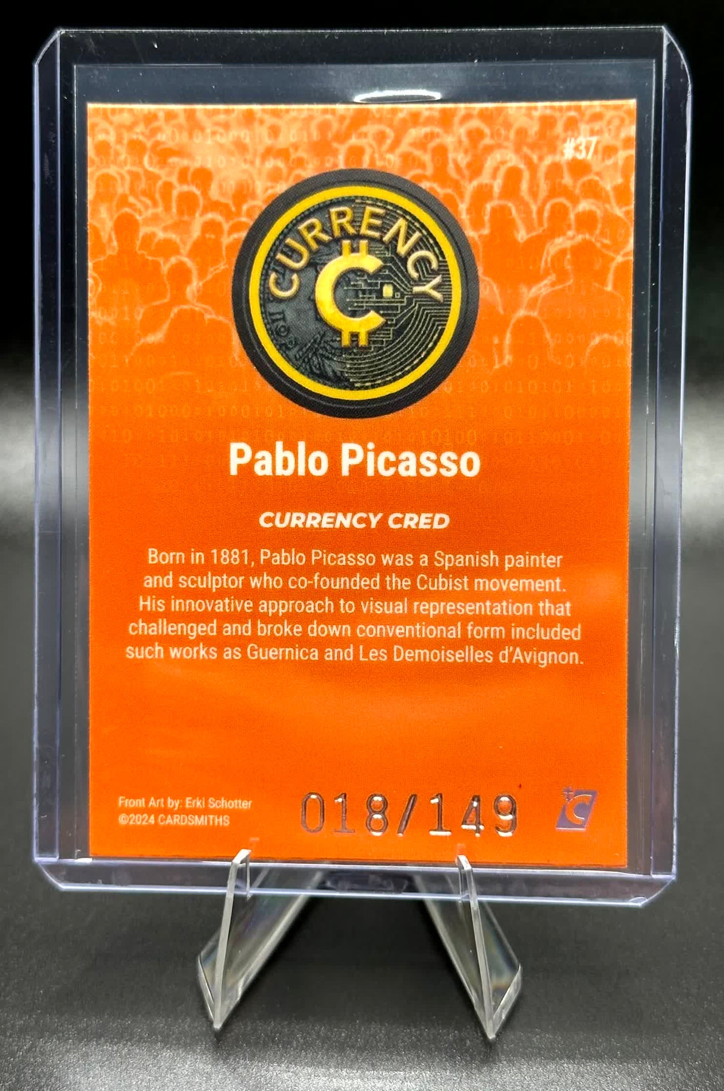 Cardsmiths Series 4 - Pablo Picasso #37 - Beryl 18/149