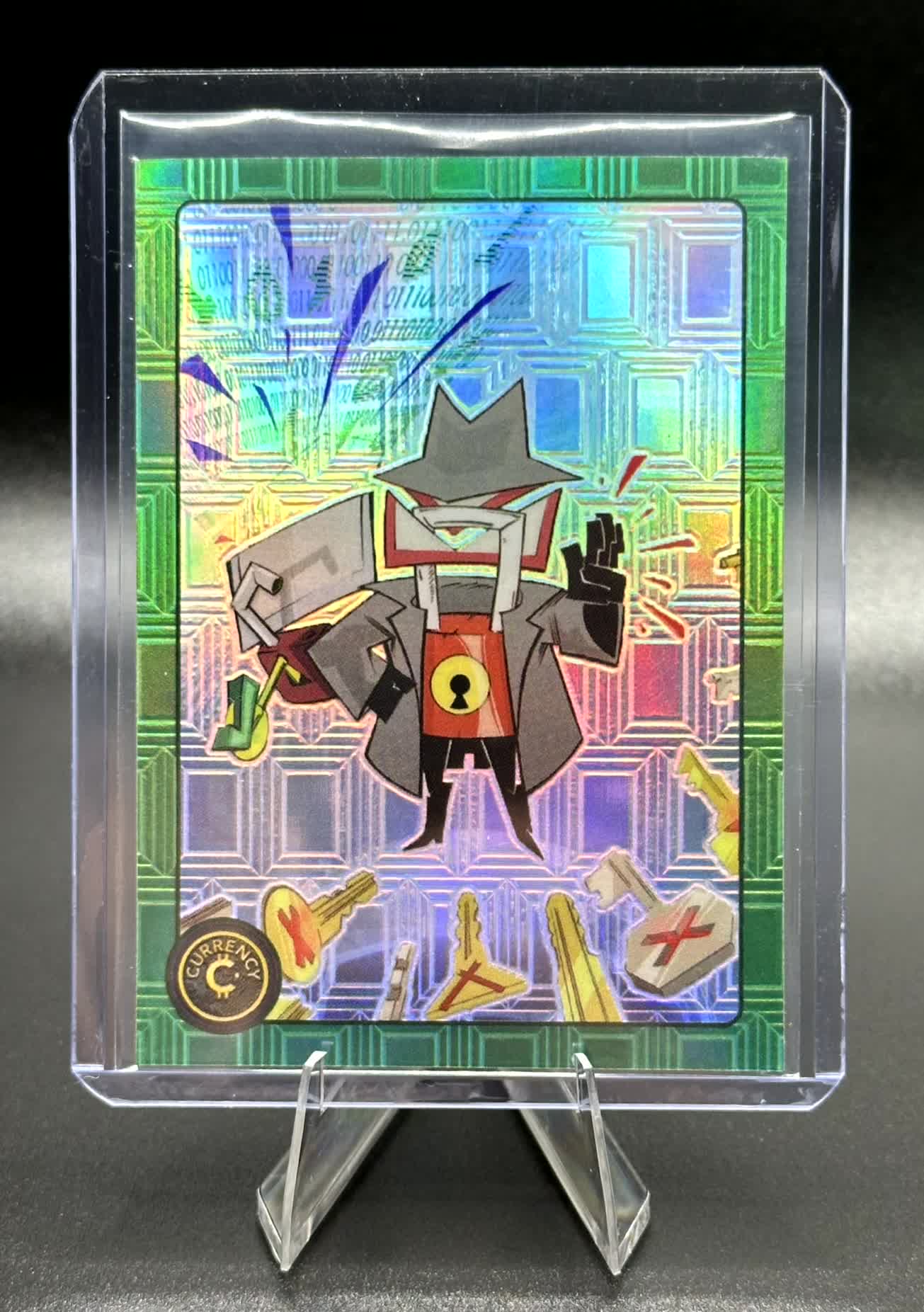 Cardsmiths Series 4 - Cryptography #35 - Emerald 16/99