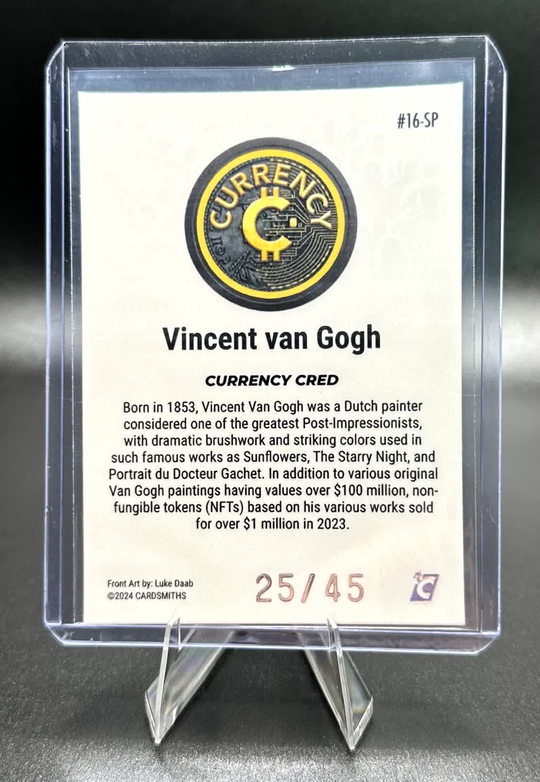 Cardsmiths Series 4 - Vincent Van Gogh #16-SP - Opal 25/45