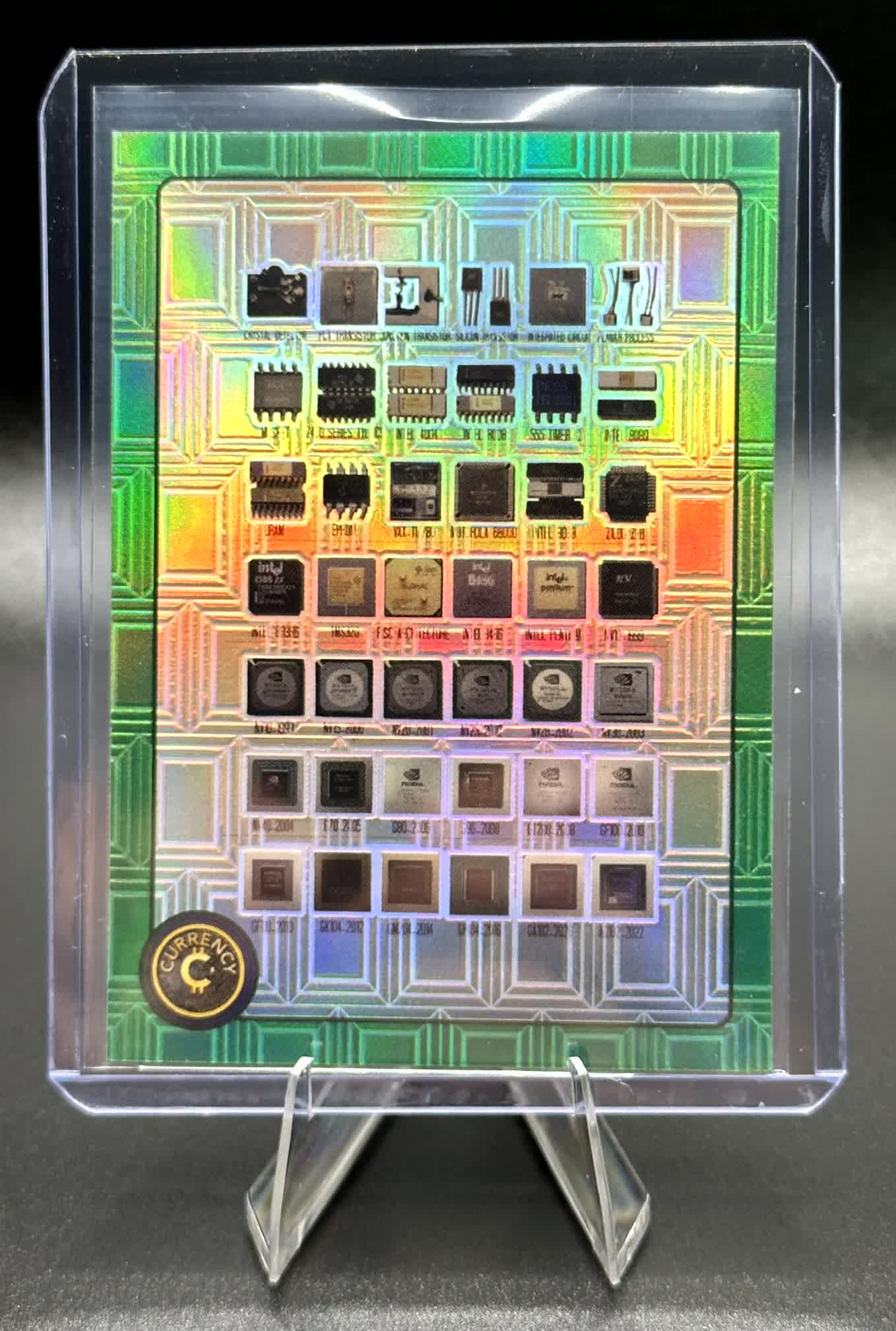 Cardsmiths Series 4 - Semiconductor #26 - Emerald 71/99