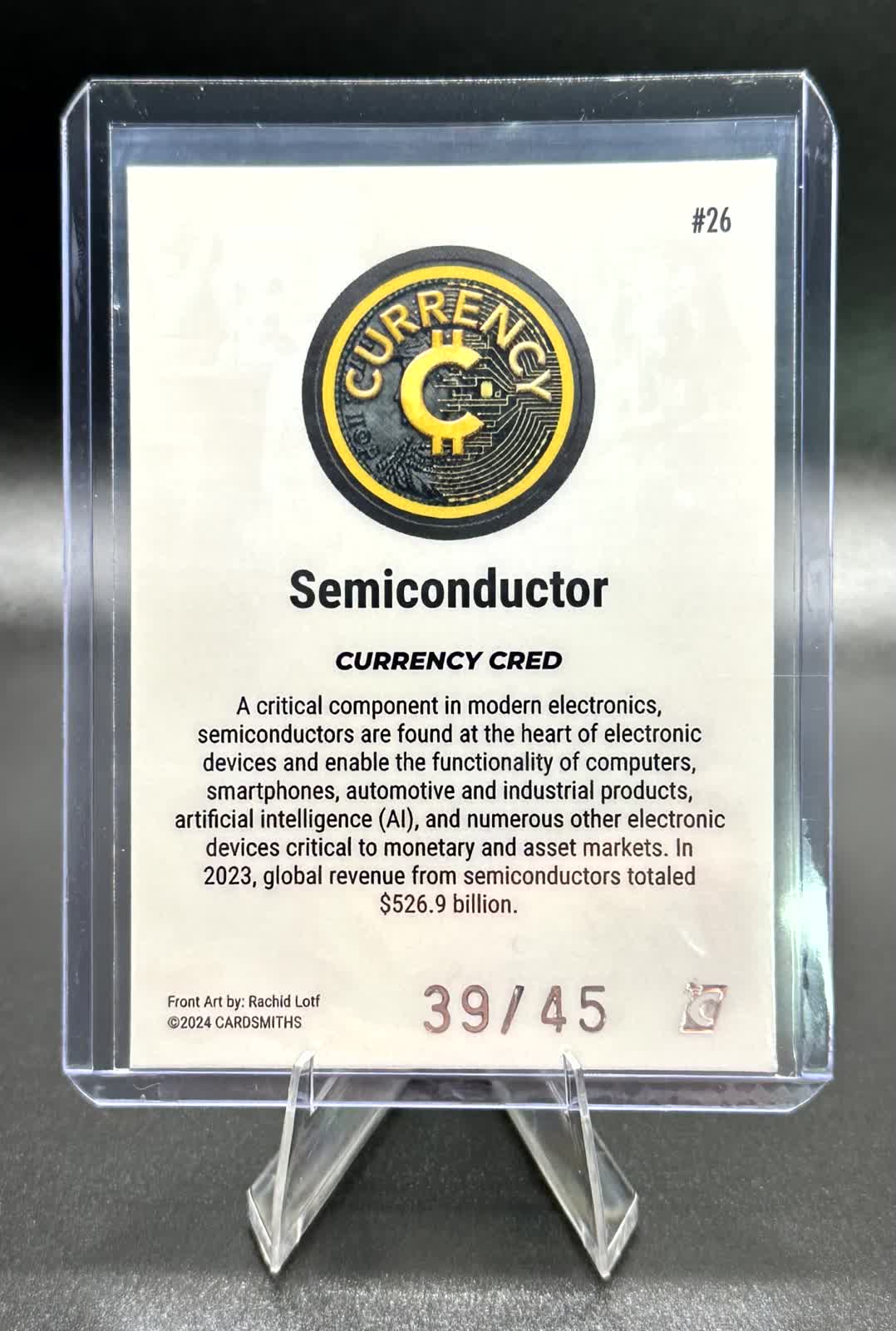 Cardsmiths Series 4 - Semiconductor #26 - Opal 39/45