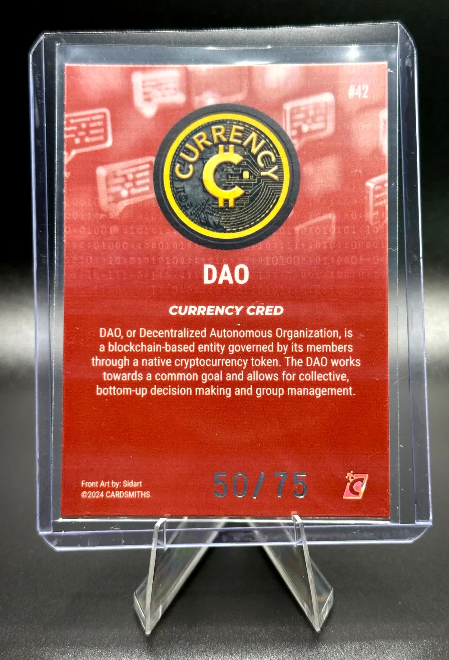 Cardsmiths Series 4 - DAO #42 - Garnet 50/75