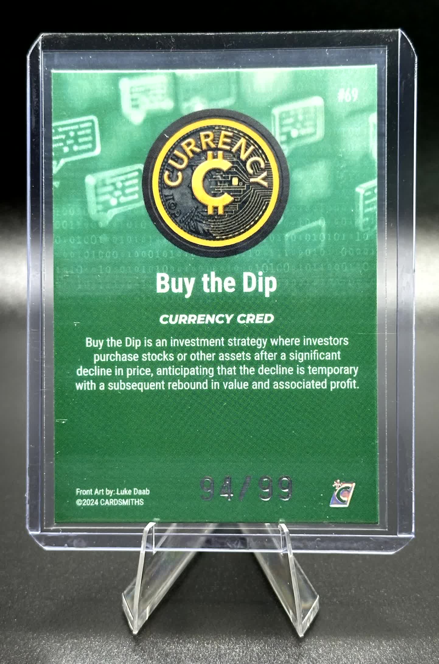 Cardsmiths Series 4 - Buy The Dip #69 - Emerald 94/99