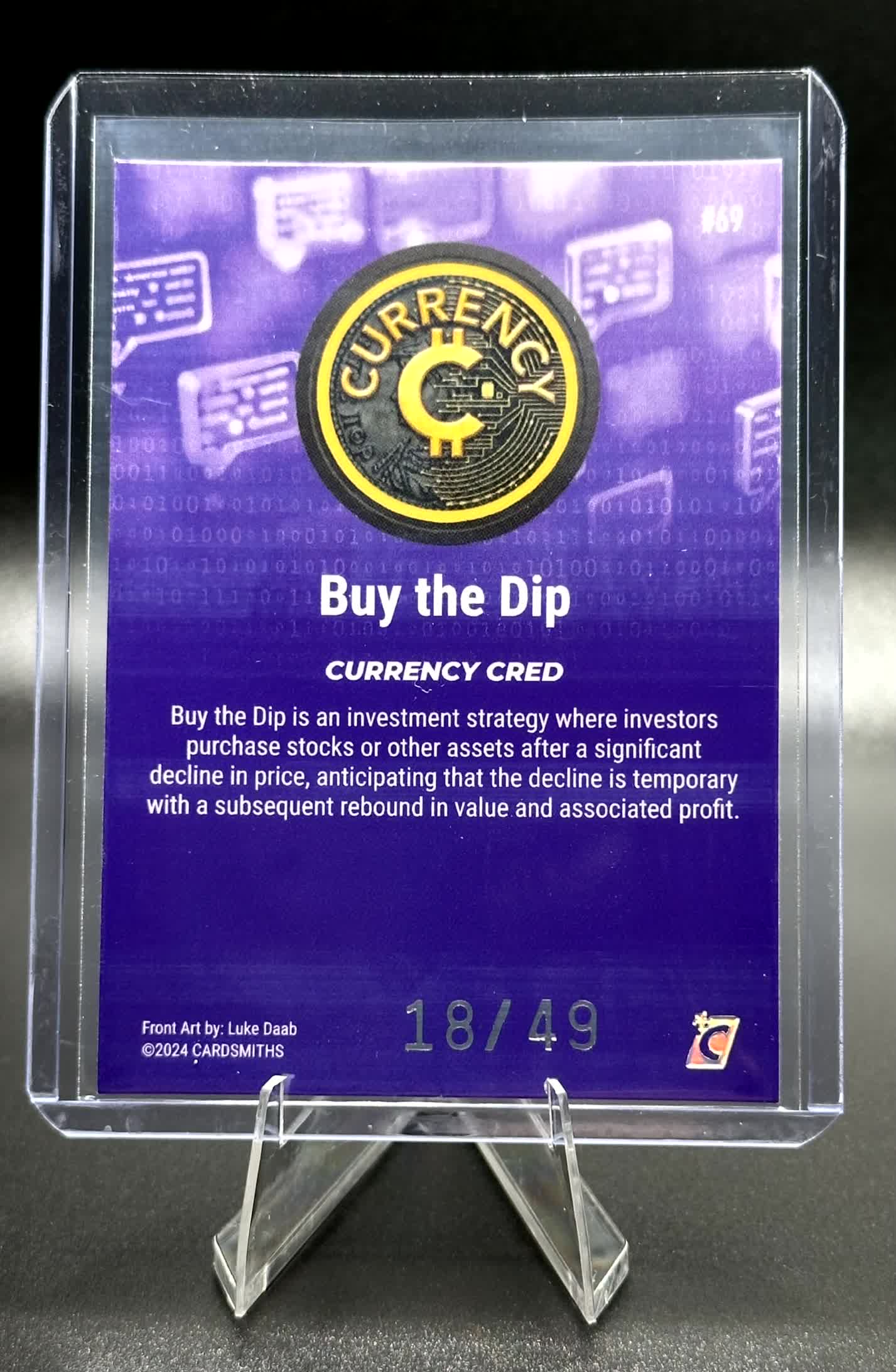 Cardsmiths Series 4 - Buy The Dip #69 - Amethyst 18/49