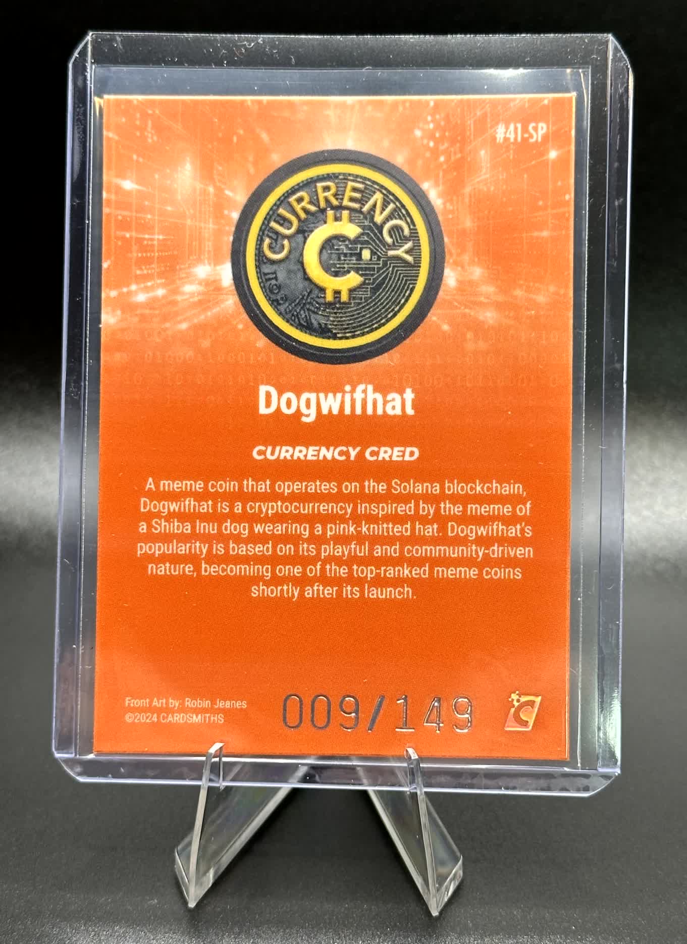 Cardsmiths Series 4 - Dogwifhat #41-SP - Beryl 9/149