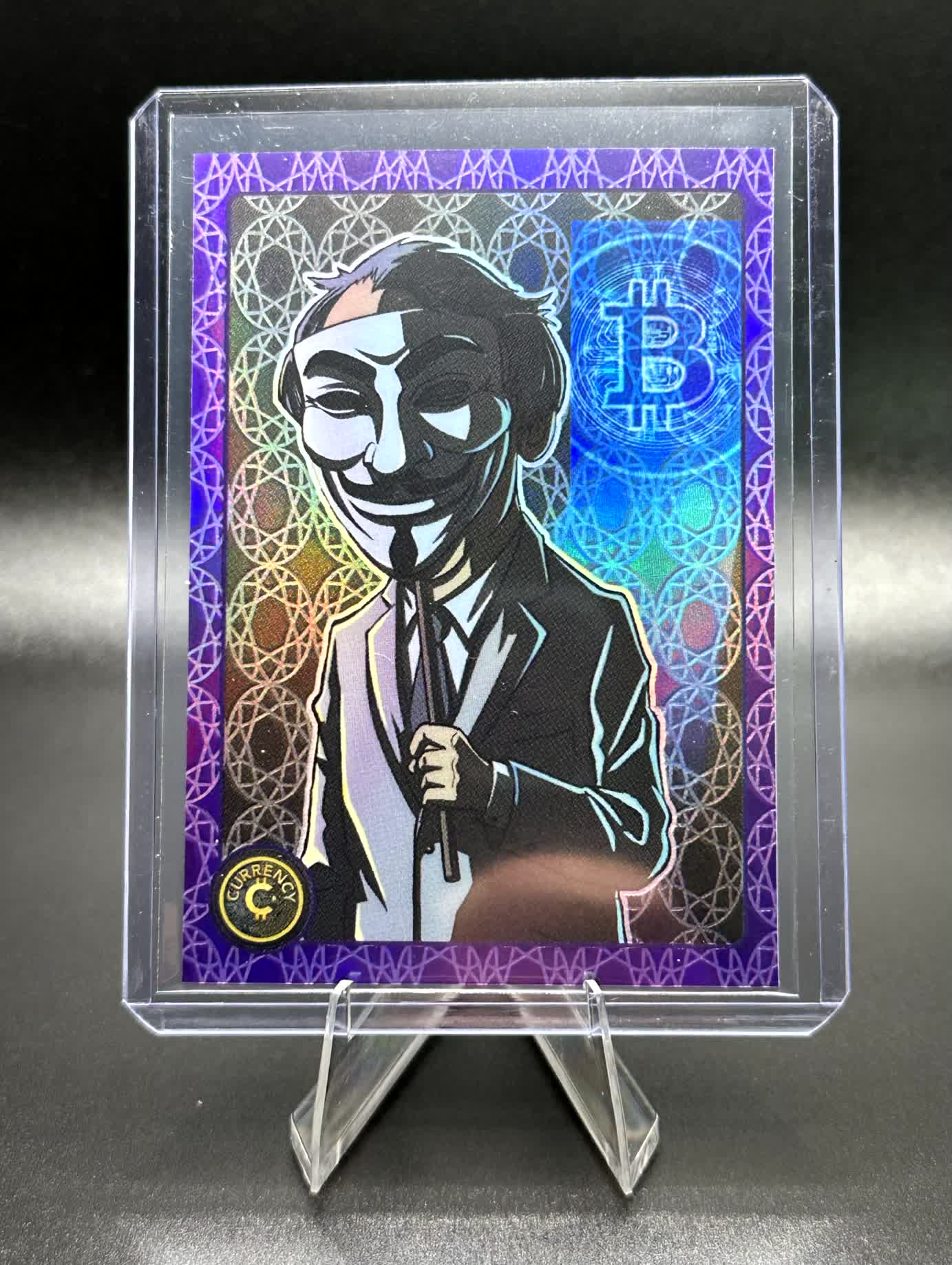 Cardsmiths Series 4 - Satoshi Nakamoto #45 - Amethyst 15/49