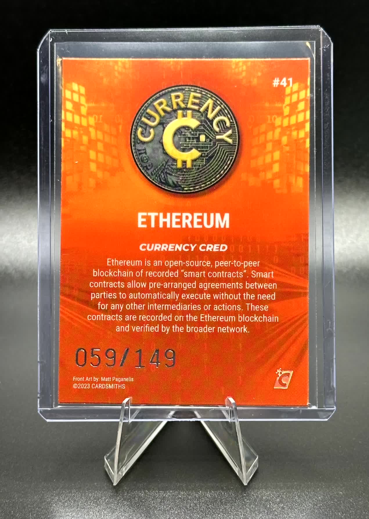 Cardsmiths Series 2 - Ethereum #41 - Beryl 59/149