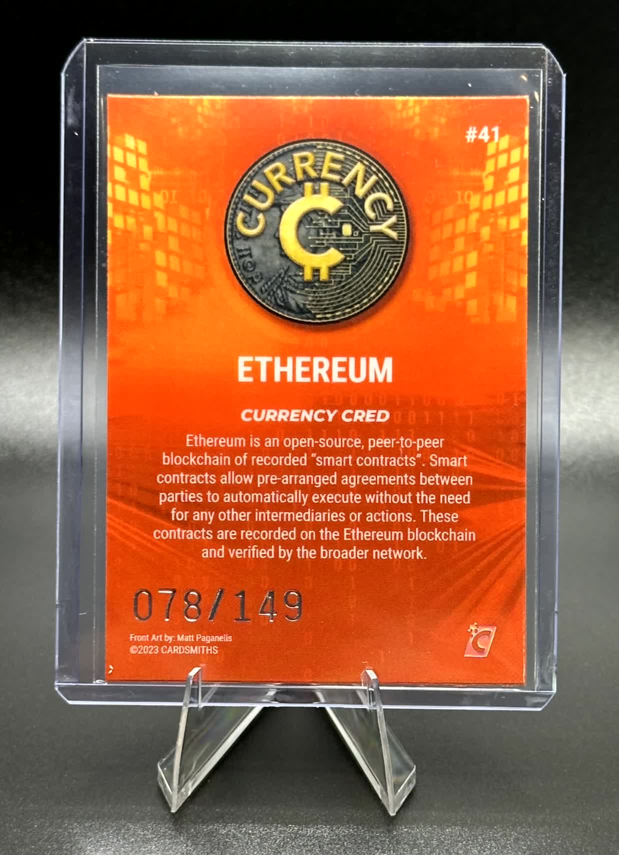 Cardsmiths Series 2 - Ethereum #41 - Beryl 78/149