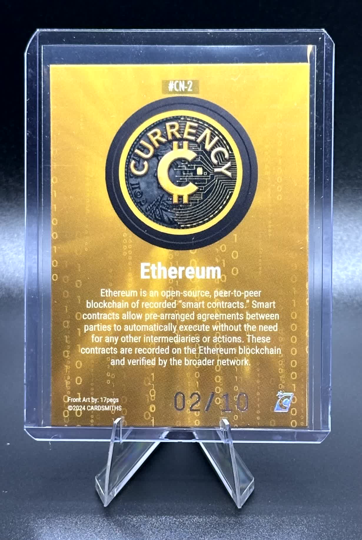 Cardsmiths Summer - Ethereum CN-2 - Gold 2/10