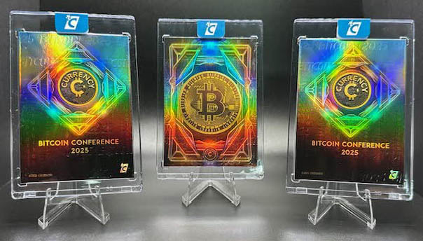 Cardsmiths Bitcoin 2025 Conference Exclusive Refractor – Base Card (Opened Box Included)