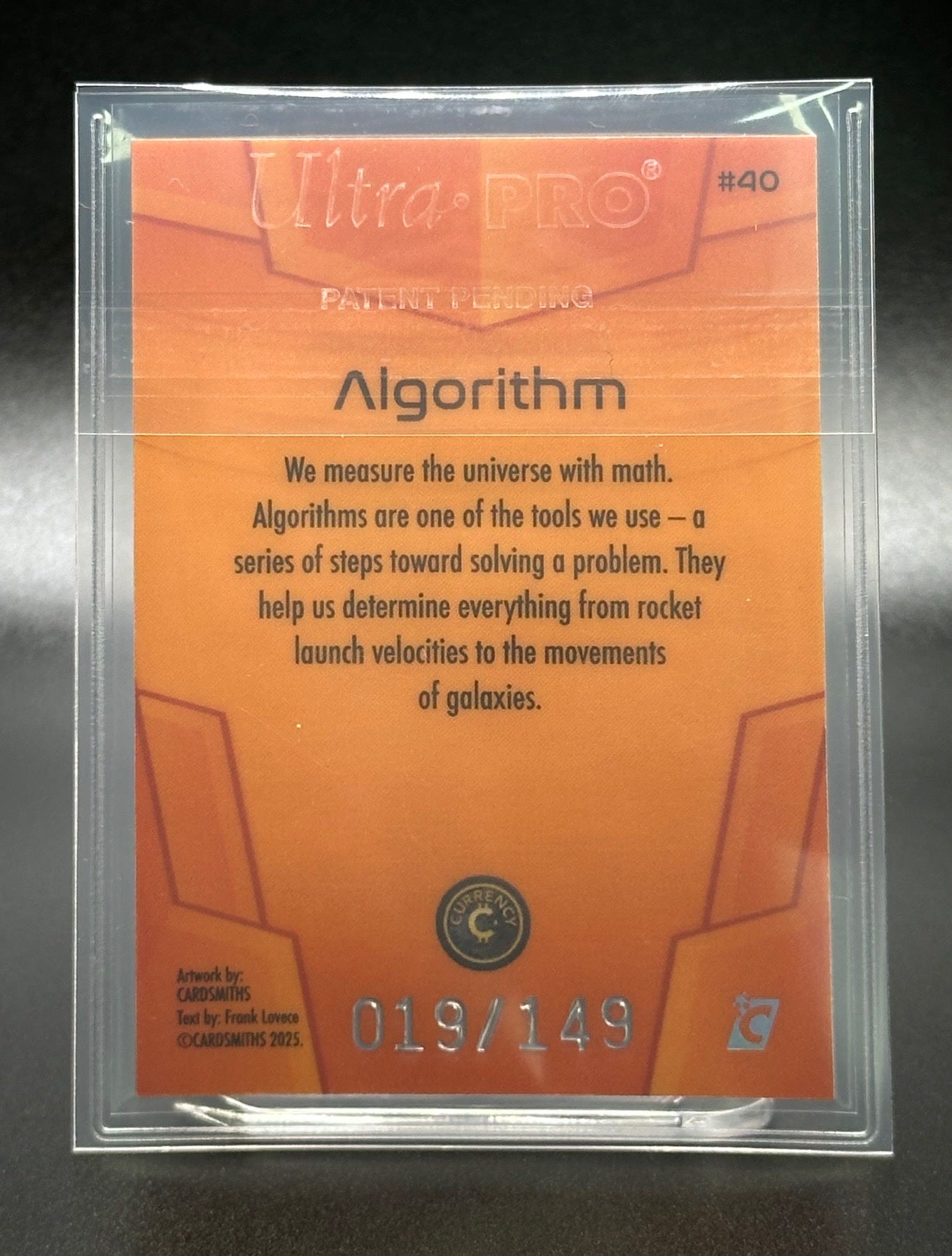 Cardsmiths Space - Galactic Edition - Algorithm #40 - Beryl 19/149