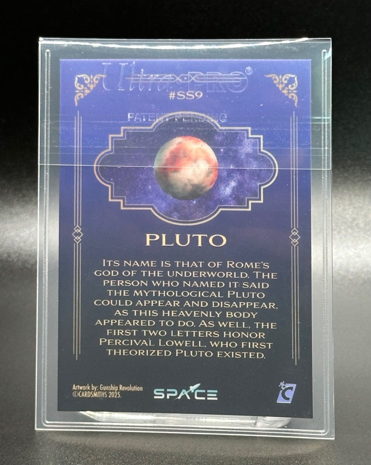 Cardsmiths Space - Galactic Edition - Solar System Refractor - Pluto #SS9