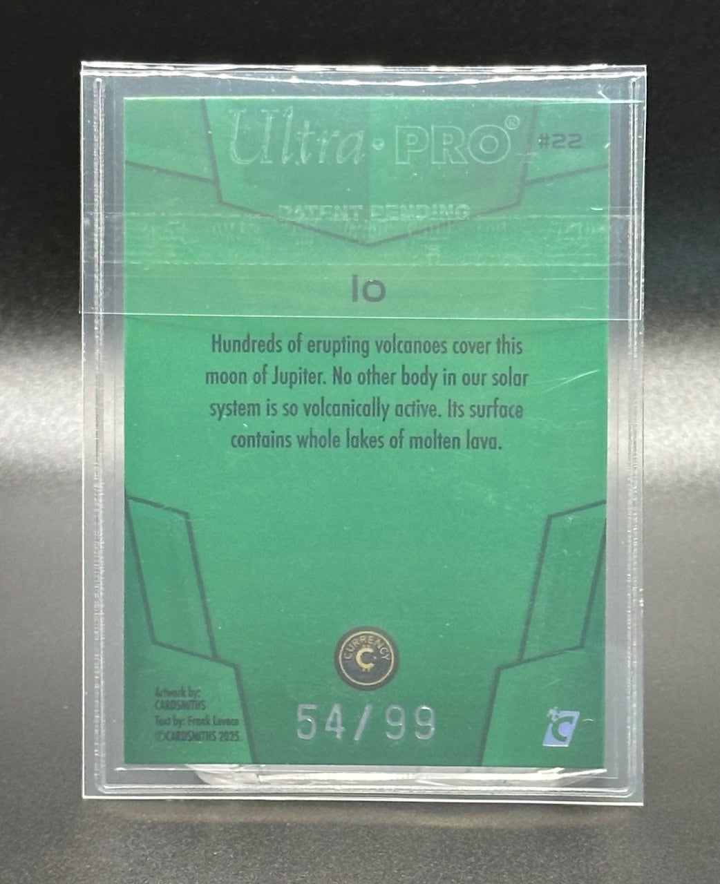 Cardsmiths Space - Galactic Edition - IO #22 - Emerald 54/99
