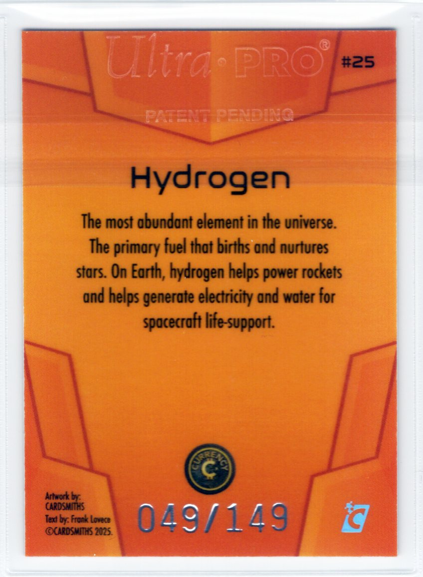 Cardsmiths Space - Galactic Edition - Hydrogen #25 - Beryl 049/149