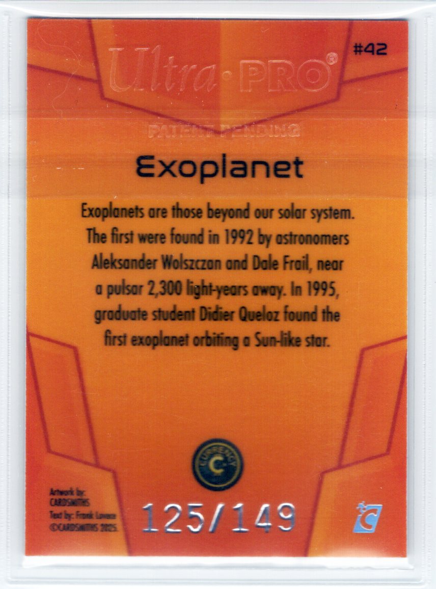Cardsmiths Space - Galactic Edition - Exoplanet #42 - Beryl 125/149