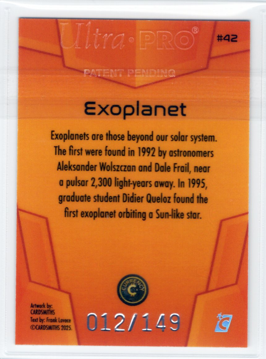 Cardsmiths Space - Galactic Edition - Exoplanet #42 - Beryl 12/149