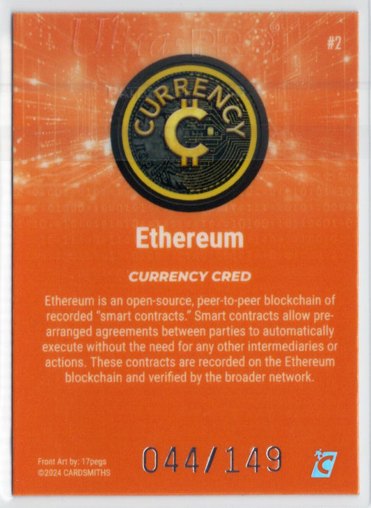 Cardsmiths Series 4 – Ethereum #2 – Beryl 044/149