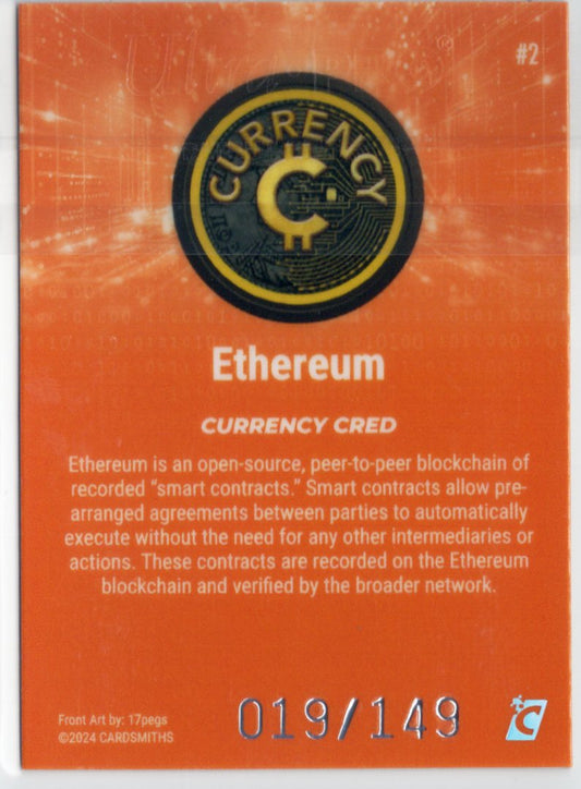 Cardsmiths Series 4 – Ethereum #2 – Beryl 019/149