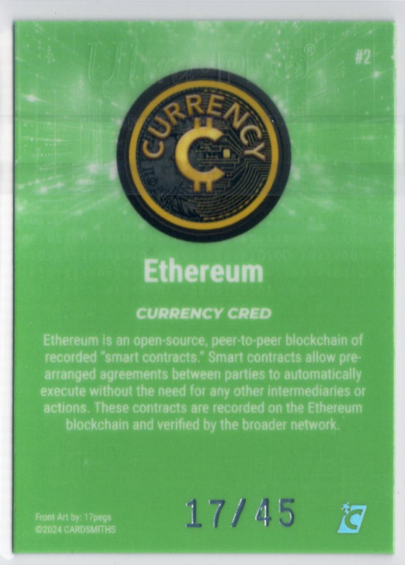 Cardsmiths Series 4 – Ethereum #2 – Jade 17/45