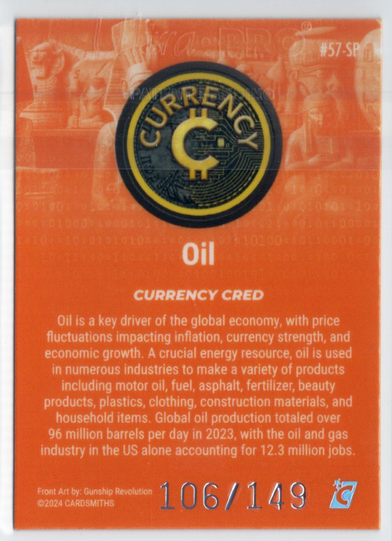 Cardsmiths Series 4 – Oil #57-SP – Beryl 106/149