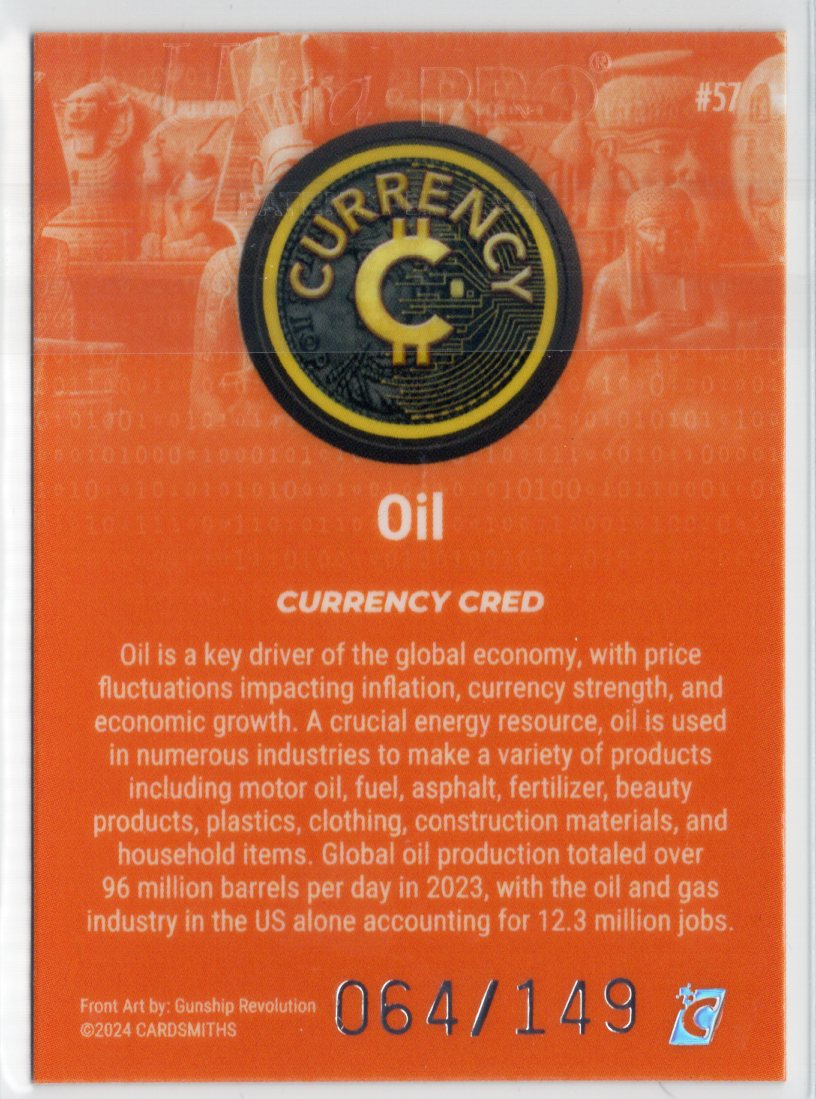 Cardsmiths Series 4 – Oil #57 – Beryl 064/149