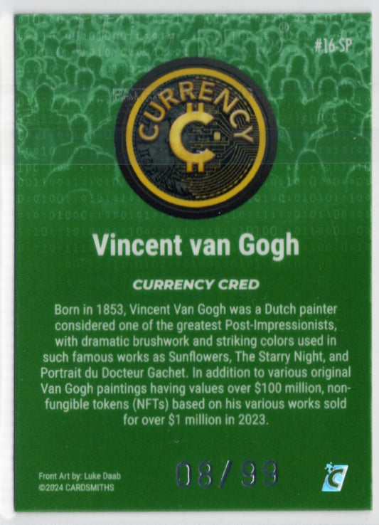 Cardsmiths Series 4 – Vincent van Gogh #16-SP – Emerald 08/99