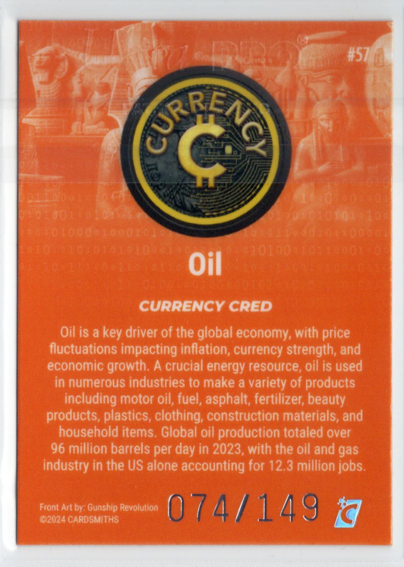 Cardsmiths Series 4 – Oil #57 – Beryl 074/149