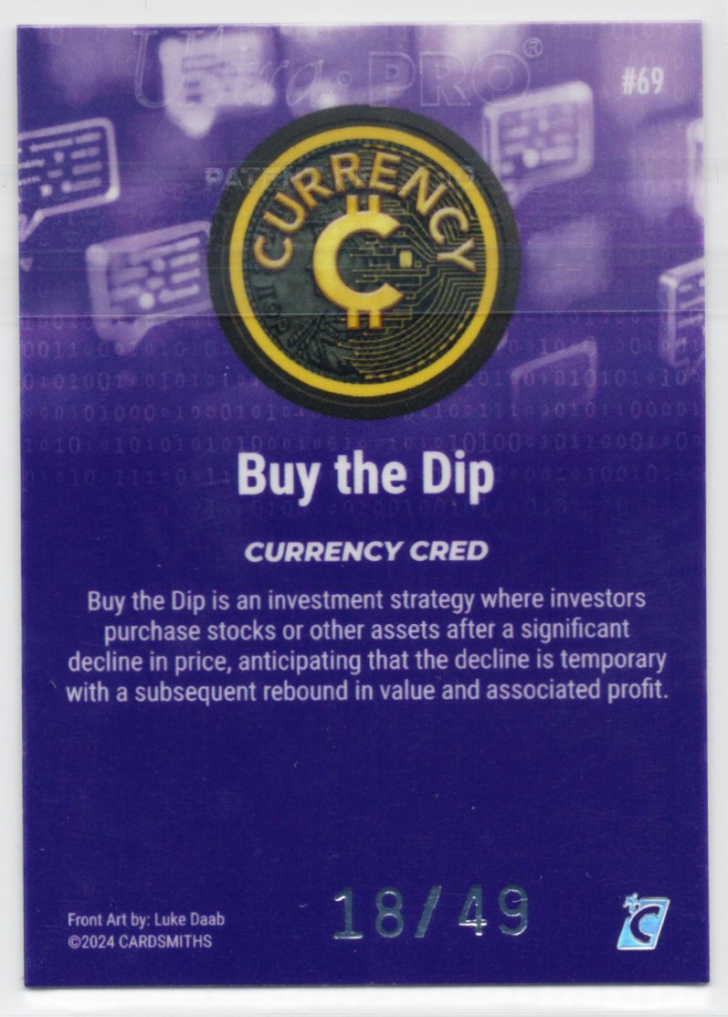 Cardsmiths Series 4 – Buy the Dip #69 – Amethyst 18/49