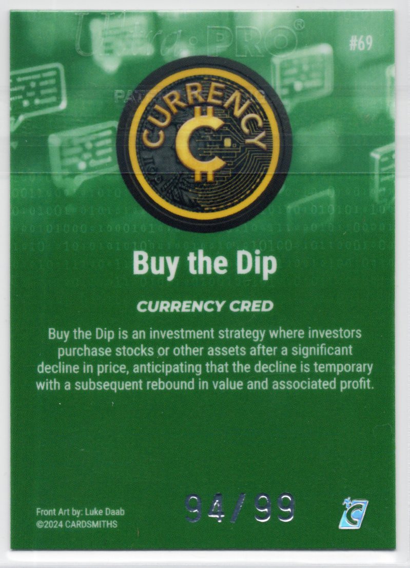 Cardsmiths Series 4 – Buy the Dip #69 – Emerald 94/99
