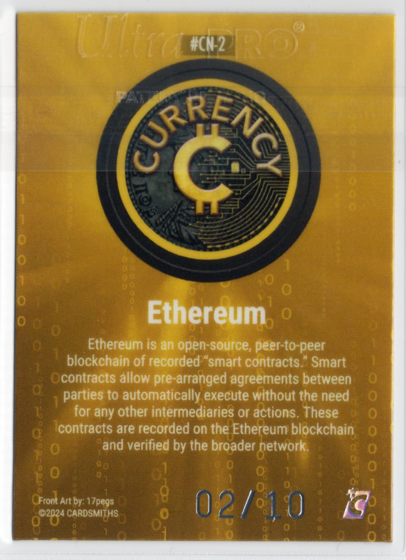 Cardsmiths Summer - Ethereum CN-2 - Gold 2/10