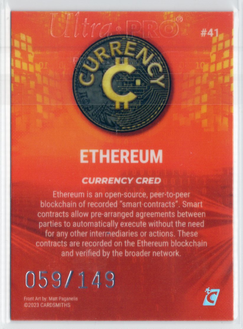 Cardsmiths Series 2 - Ethereum #41 - Beryl 59/149