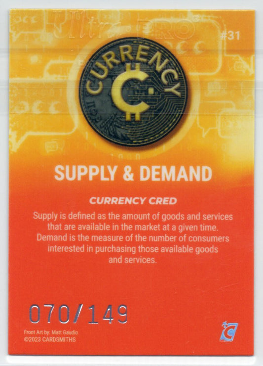 Cardsmiths Series 2 - Supply & Demand #31 - Beryl 70/149