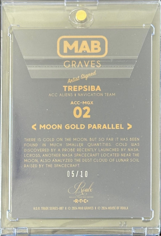 Mab Graves - Atomic Candy Cosmonauts #2 Trepsiba (Moon Gold Parallel, Artist Signed 05/10)