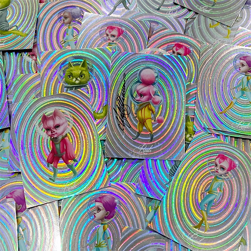 Mab Graves "Atomic Candy Cosmonauts" Artist Trading Cards - Factory Sealed Hobby Box