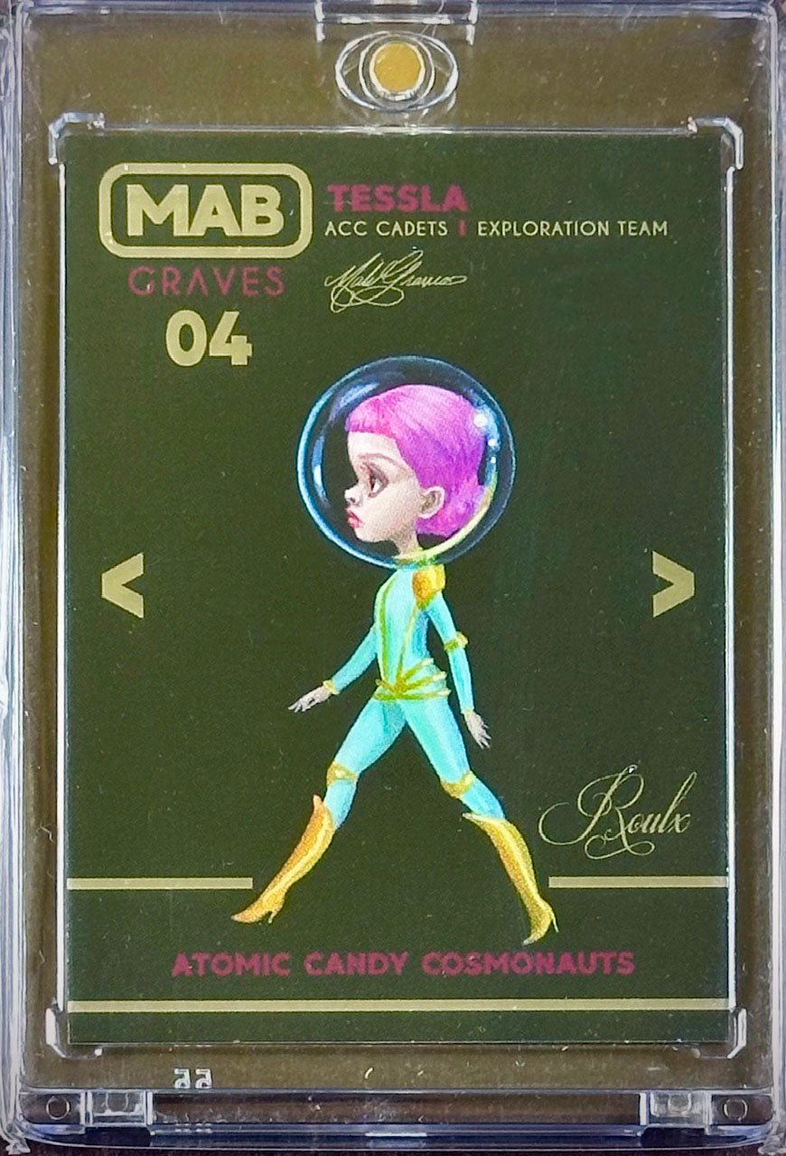 Mab Graves “Atomic Candy Cosmonauts” Trading Cards – Pick Your Card!