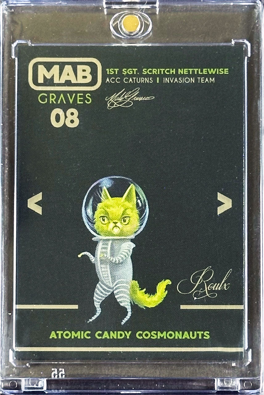 Mab Graves “Atomic Candy Cosmonauts” Trading Cards – Pick Your Card!