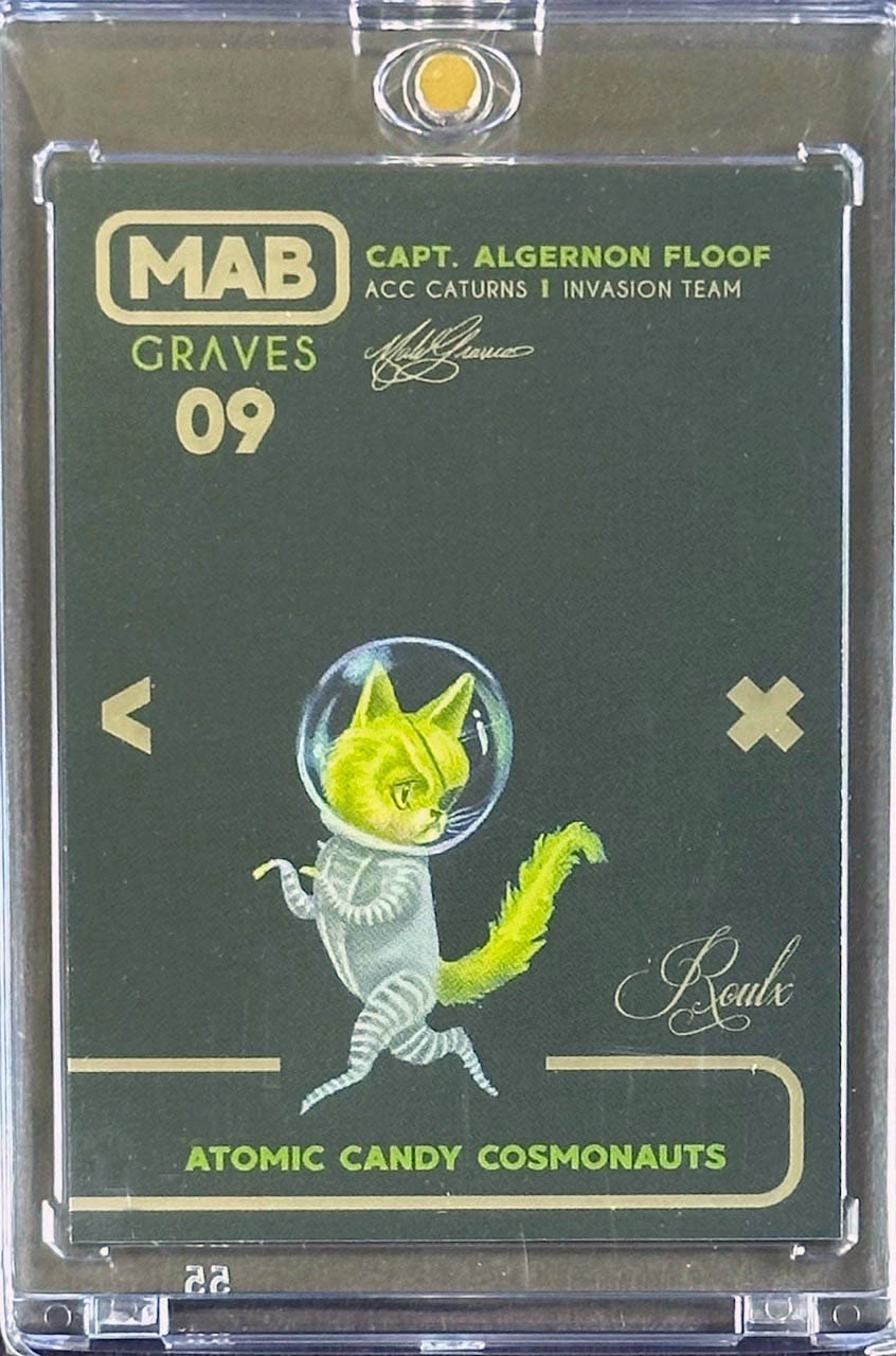Mab Graves “Atomic Candy Cosmonauts” Trading Cards – Pick Your Card!