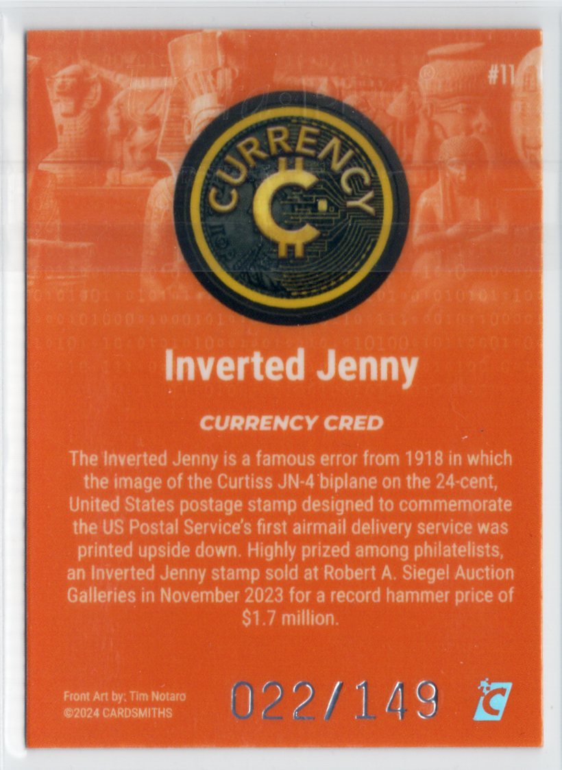 Cardsmiths Series 4 – Inverted Jenny #11 – Beryl 022/149