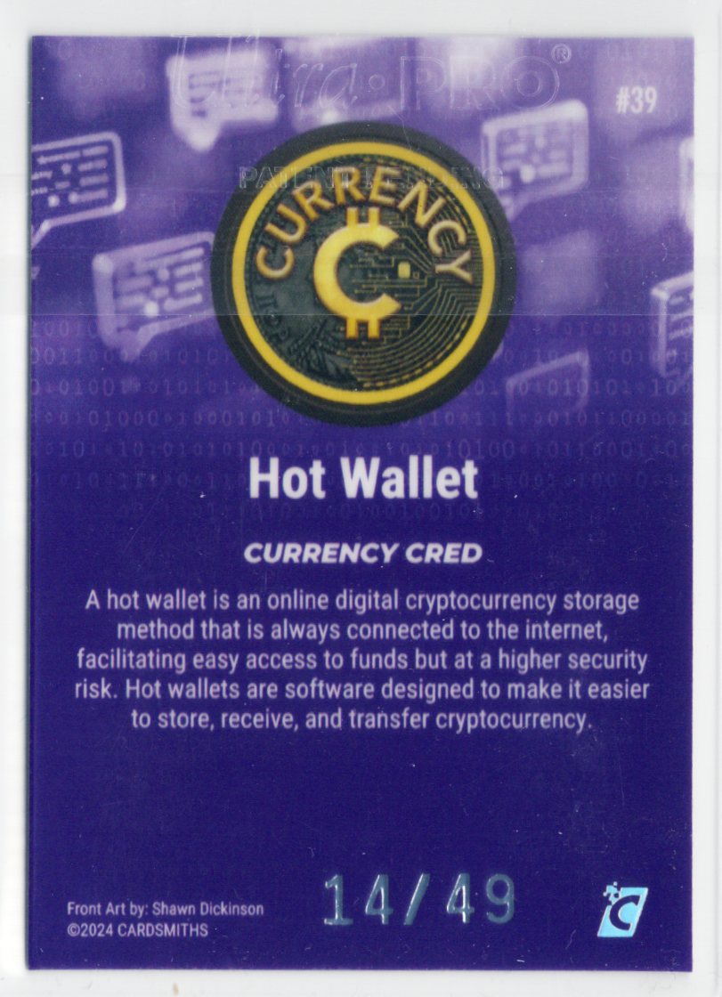 Cardsmiths Series 4 – Hot Wallet #39 – Amethyst 14/49