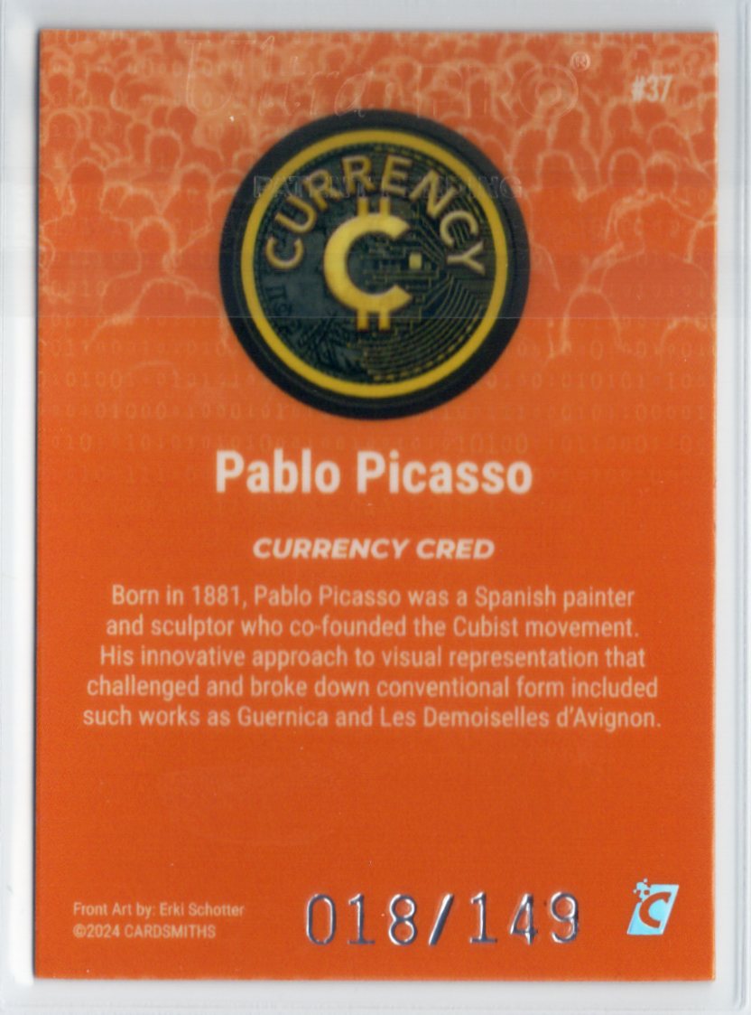 Cardsmiths Series 4 – Pablo Picasso #37 – Beryl 018/149