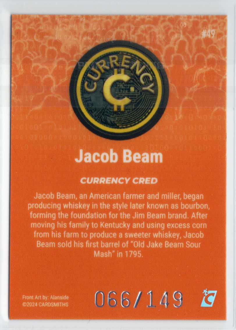 Cardsmiths Series 4 – Jacob Beam #49 – Beryl 066/149