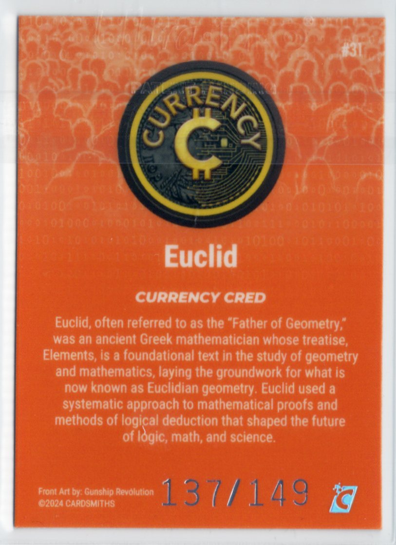 Cardsmiths Series 4 – Euclid #31 – Beryl 137/149