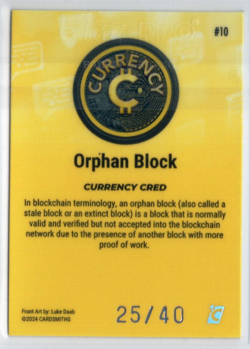 Cardsmiths Series 4 – Orphan Block #10 – Citrine 25/40
