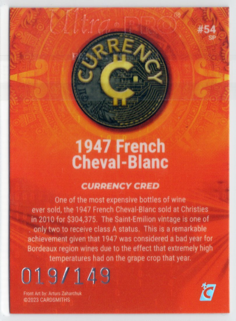 Cardsmiths Series 2 – 1947 French Cheval-Blanc #54 – Beryl 019/149
